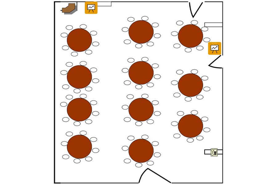 Banquet Room - Layout